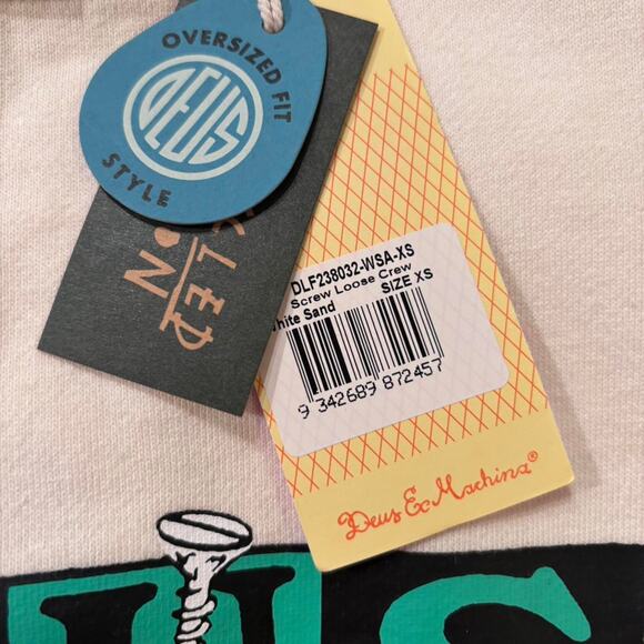 Deus records oversized fit graphic unisex - Picture 6 of 8